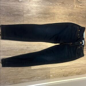 7 For All Mankind Black Skinny Jeans